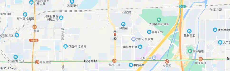 郑州德风街_公交站地图_郑州公交_妙搜公交查询2024