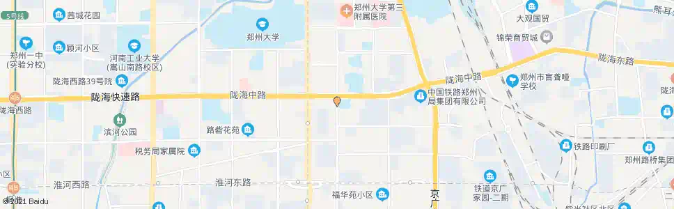 郑州陇海路交通路_公交站地图_郑州公交_妙搜公交查询2024