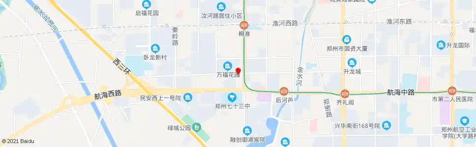 郑州沁河路桐柏路_公交站地图_郑州公交_妙搜公交查询2024