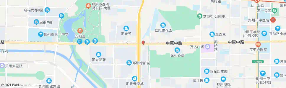 郑州中原路西三环(市财经学校)_公交站地图_郑州公交_妙搜公交查询2024