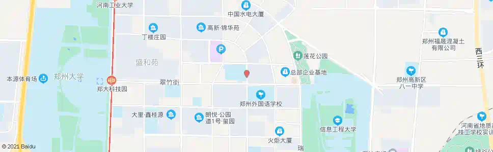 郑州翠竹街银屏路_公交站地图_郑州公交_妙搜公交查询2024