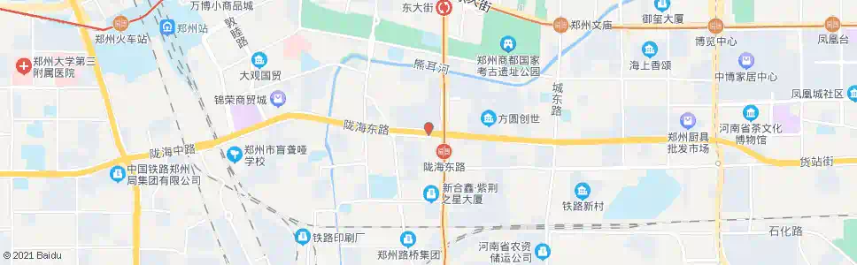 郑州紫荆山路陇海路_公交站地图_郑州公交_妙搜公交查询2024