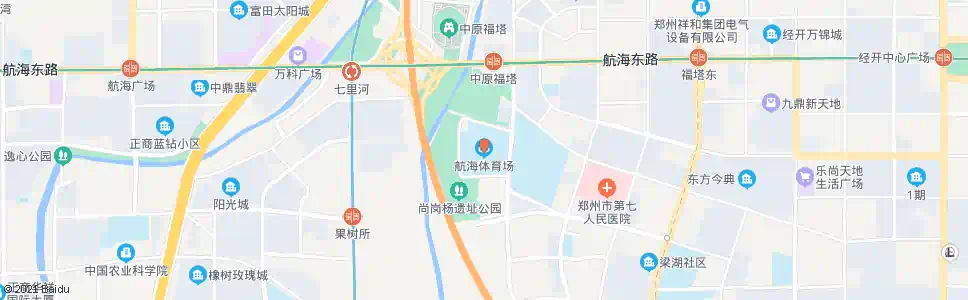 郑州航海路体育场站_公交站地图_郑州公交_妙搜公交查询2024