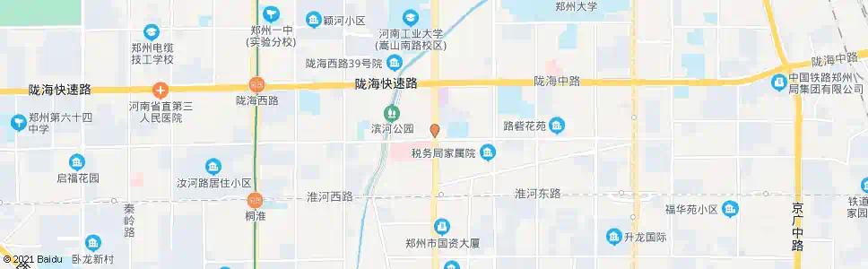 郑州嵩山路汝河路_公交站地图_郑州公交_妙搜公交查询2024