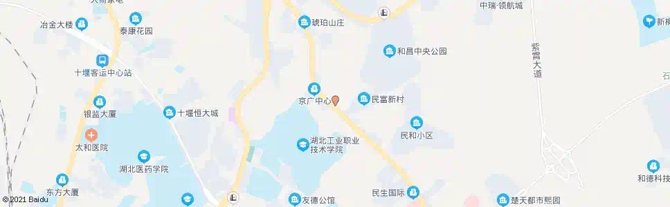 十堰天府粮油_公交站地图_十堰公交_妙搜公交查询2024