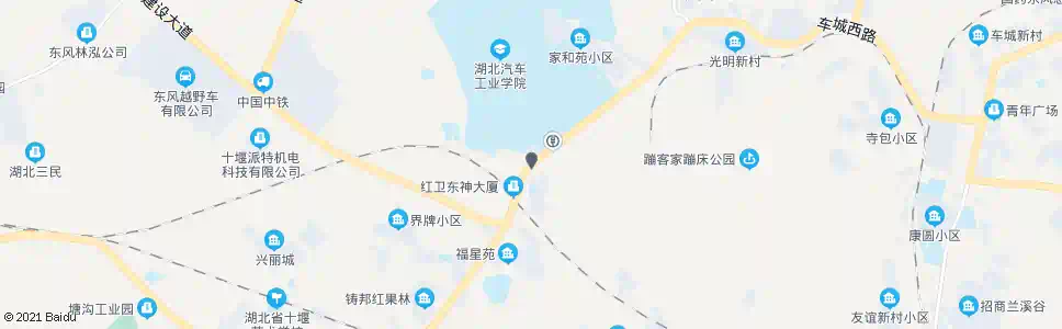 十堰红卫建行_公交站地图_十堰公交_妙搜公交查询2024