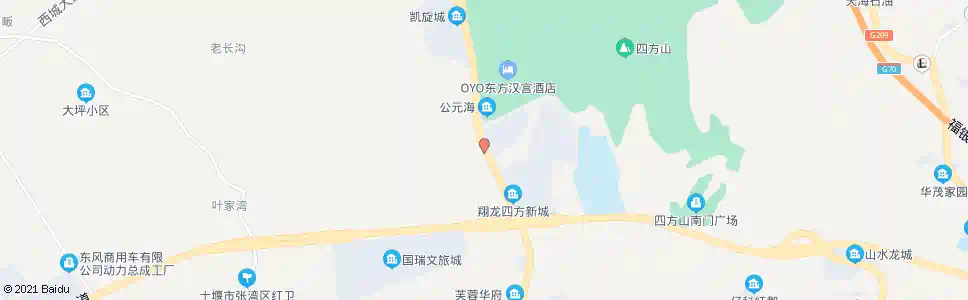 十堰半山尚_公交站地图_十堰公交_妙搜公交查询2024