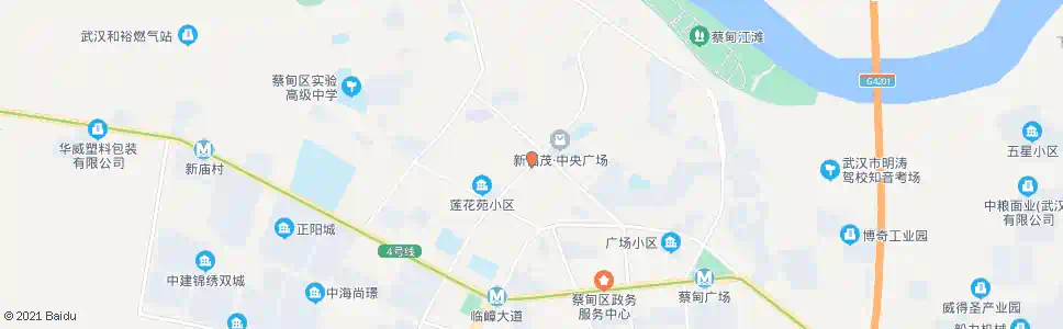 武汉新福路跃进社区_公交站地图_武汉公交_妙搜公交查询2024