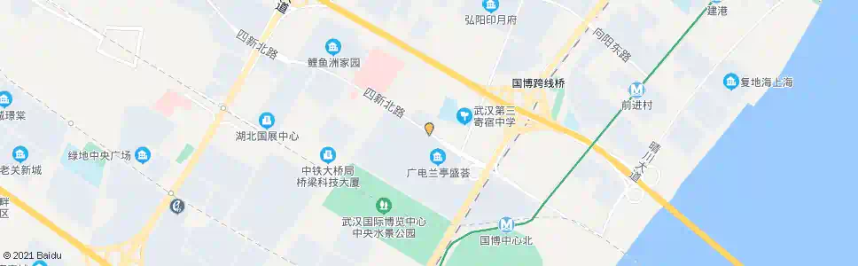 武汉四新北路新城印象_公交站地图_武汉公交_妙搜公交查询2024