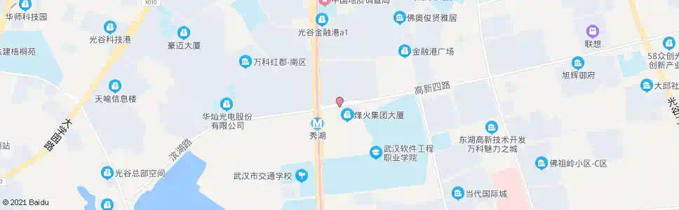 武汉高新四路梅万村_公交站地图_武汉公交_妙搜公交查询2024