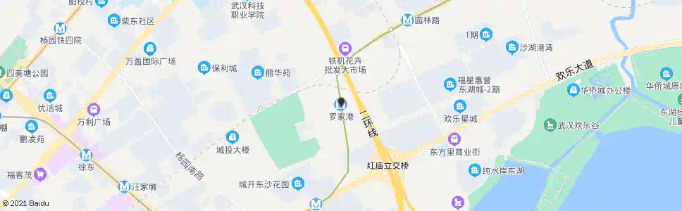 武汉地铁罗家港站_公交站地图_武汉公交_妙搜公交查询2024