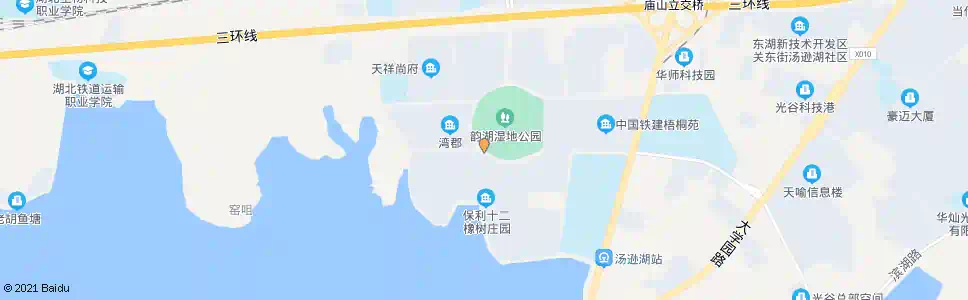 武汉汤逊湖北路黄王村_公交站地图_武汉公交_妙搜公交查询2024