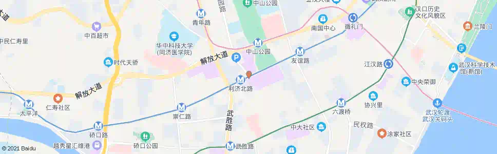 武汉京汉大道武商路_公交站地图_武汉公交_妙搜公交查询2024