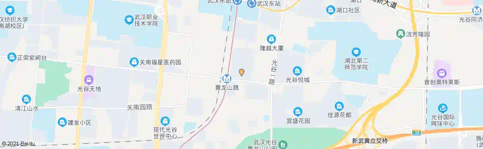 武汉高新二路关南社区_公交站地图_武汉公交_妙搜公交查询2024