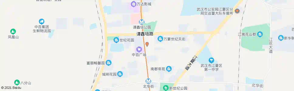 武汉纸坊派出所_公交站地图_武汉公交_妙搜公交查询2024