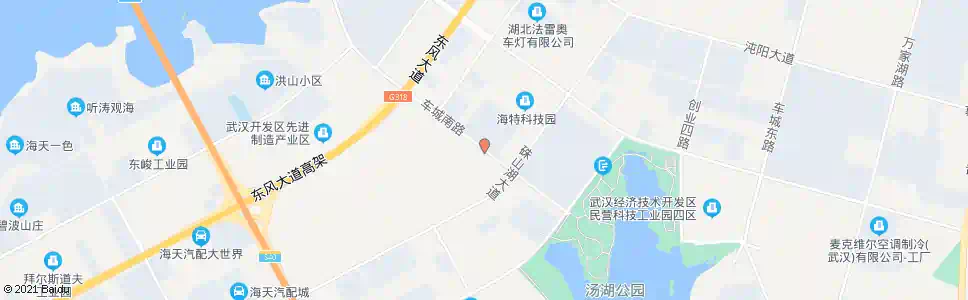 武汉车城南路沌口关_公交站地图_武汉公交_妙搜公交查询2024