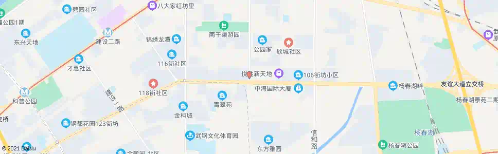 武汉工业二路友谊大道口_公交站地图_武汉公交_妙搜公交查询2024