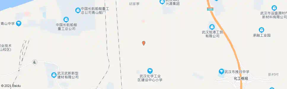 武汉化工大道焦沙公路_公交站地图_武汉公交_妙搜公交查询2024