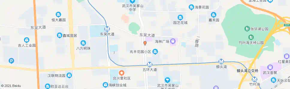 武汉临空港大道东吴大道口_公交站地图_武汉公交_妙搜公交查询2024