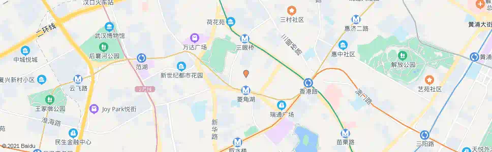 武汉天门墩路香江新村_公交站地图_武汉公交_妙搜公交查询2024