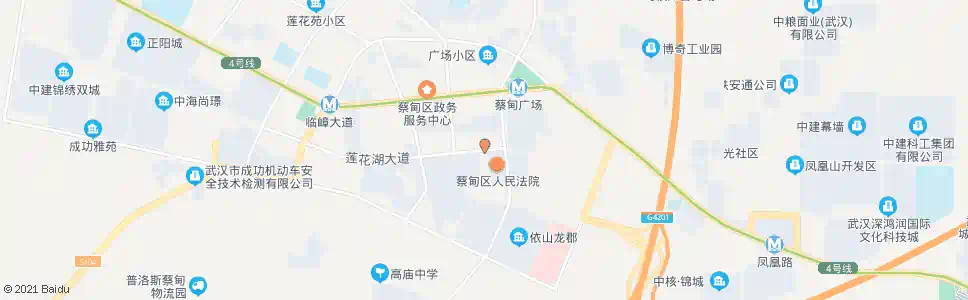 武汉莲花大道建设局_公交站地图_武汉公交_妙搜公交查询2024