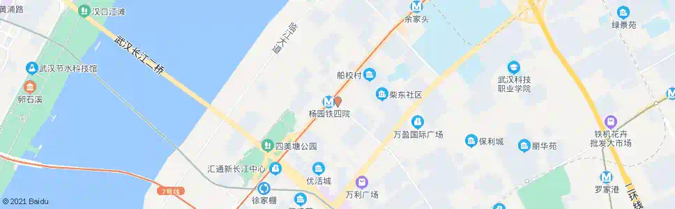 武汉才林街和平大道口_公交站地图_武汉公交_妙搜公交查询2024