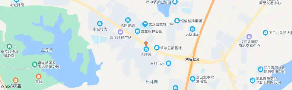 武汉巨龙大道卓尔总部_公交站地图_武汉公交_妙搜公交查询2024