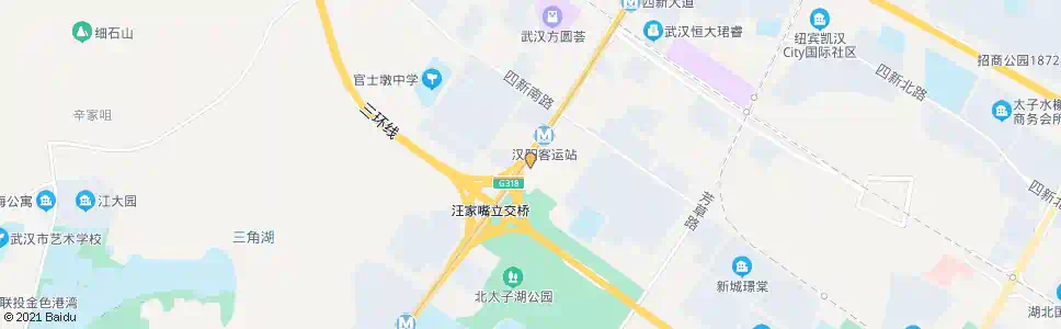 武汉汉阳客运中心停车场_公交站地图_武汉公交_妙搜公交查询2024