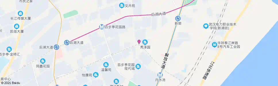 武汉百步亭路兴业路口_公交站地图_武汉公交_妙搜公交查询2024