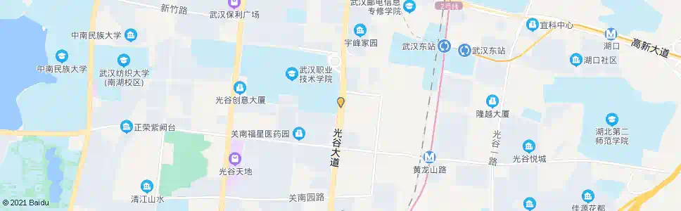 武汉光谷大道凌家山北路_公交站地图_武汉公交_妙搜公交查询2024