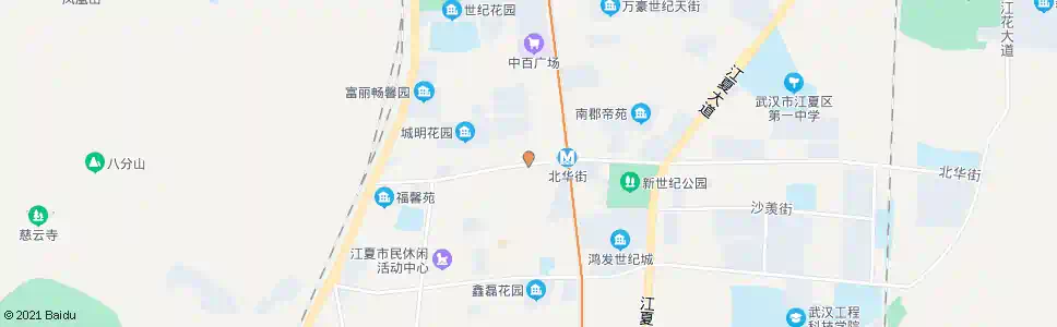 武汉北华街客运中心_公交站地图_武汉公交_妙搜公交查询2024