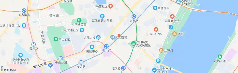 武汉京汉大道黄石路_公交站地图_武汉公交_妙搜公交查询2024