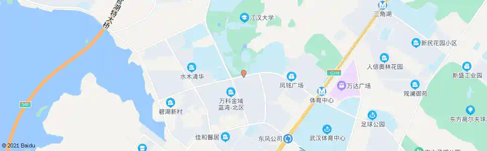 武汉三角湖路泰合百花园_公交站地图_武汉公交_妙搜公交查询2024