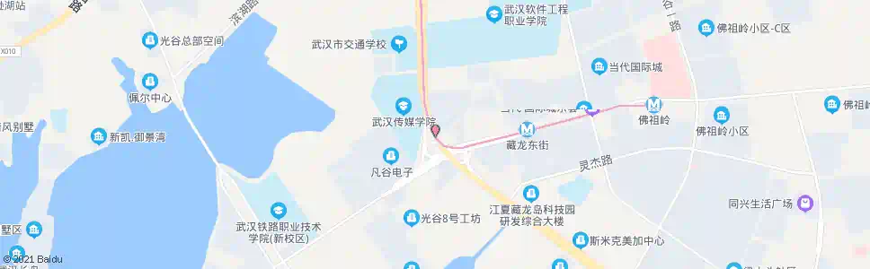 武汉光谷大道刘张湾_公交站地图_武汉公交_妙搜公交查询2024