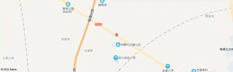 武汉黄孝公路涂店_公交站地图_武汉公交_妙搜公交查询2024