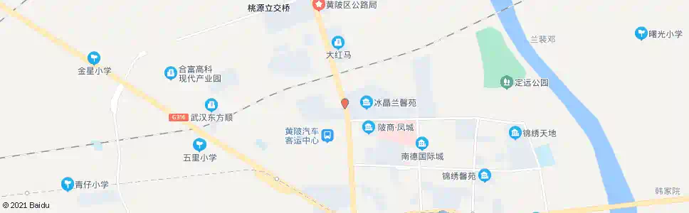 武汉木兰大街钓台道_公交站地图_武汉公交_妙搜公交查询2024