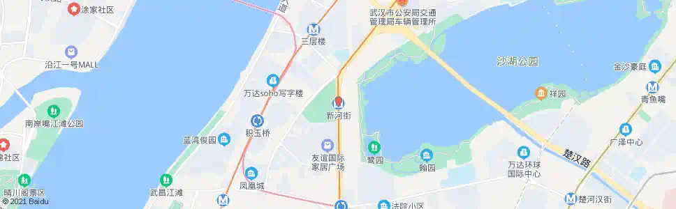 武汉临江大道新河街_公交站地图_武汉公交_妙搜公交查询2024