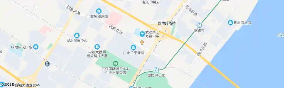 武汉江堤中路生态园_公交站地图_武汉公交_妙搜公交查询2024