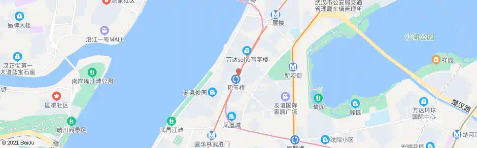 武汉和平大道地铁积玉桥站_公交站地图_武汉公交_妙搜公交查询2024