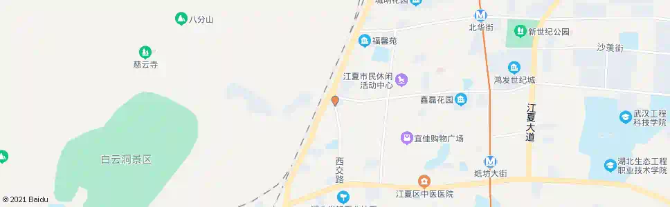 武汉西交路纸坊火车站_公交站地图_武汉公交_妙搜公交查询2024