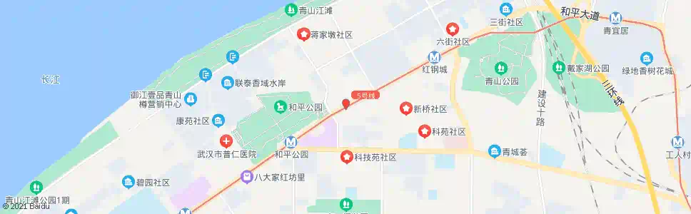 武汉水泥一路和平大道口_公交站地图_武汉公交_妙搜公交查询2024