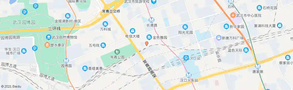 武汉红旗渠路新湾一路_公交站地图_武汉公交_妙搜公交查询2024