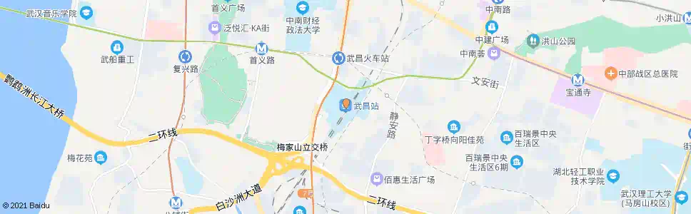 武汉长征路口_公交站地图_武汉公交_妙搜公交查询2024