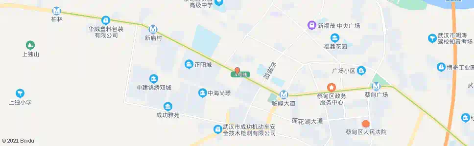 武汉蔡甸大街汉阳教育局_公交站地图_武汉公交_妙搜公交查询2024