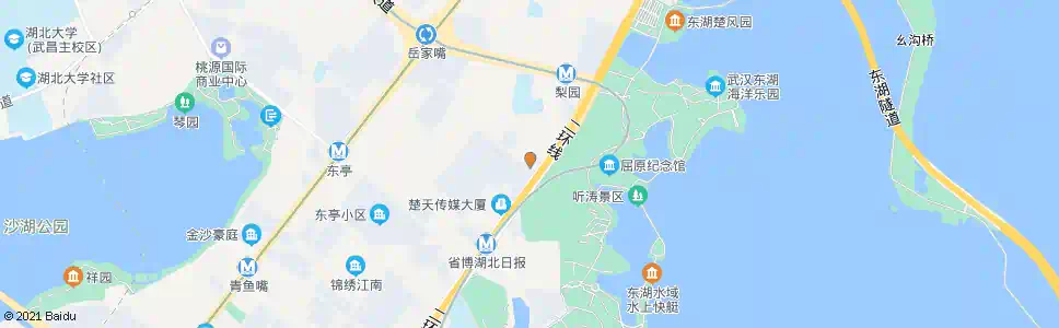 武汉翠柳街东湖路口_公交站地图_武汉公交_妙搜公交查询2024