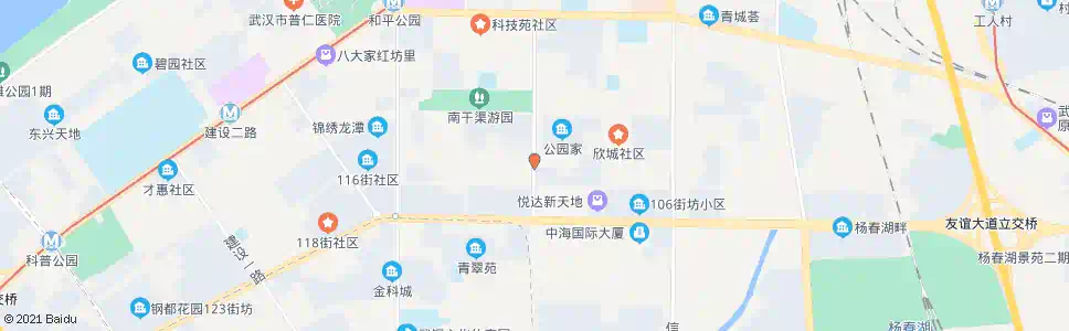 武汉工业二路26街坊_公交站地图_武汉公交_妙搜公交查询2024