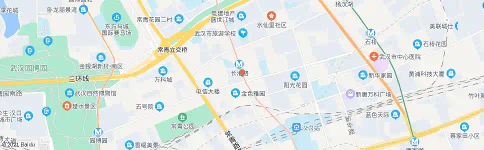 武汉新湾二路地铁长港路站_公交站地图_武汉公交_妙搜公交查询2024