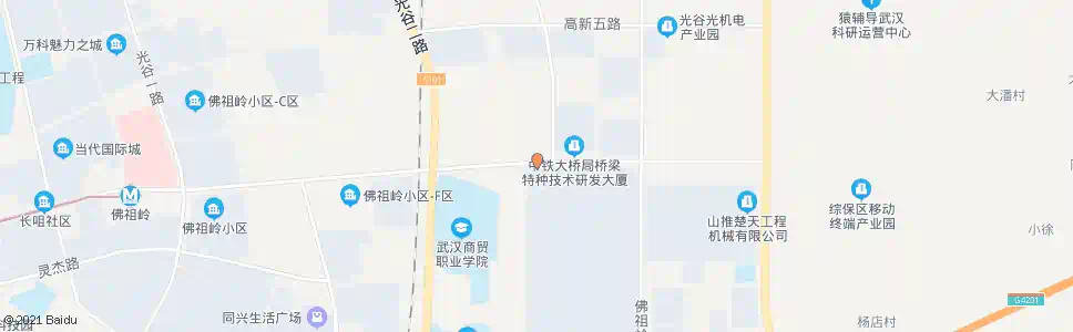 武汉高新六路康一路_公交站地图_武汉公交_妙搜公交查询2024