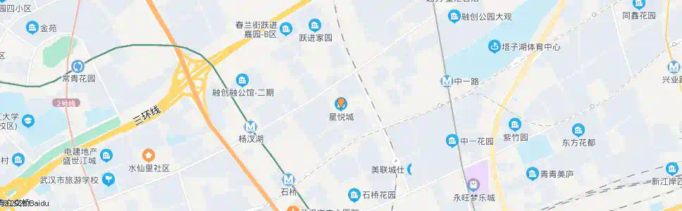 武汉塔子湖西路星悦城_公交站地图_武汉公交_妙搜公交查询2024