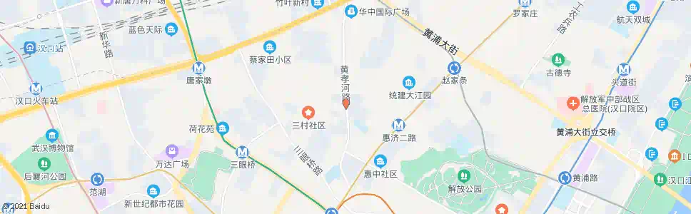 武汉黄孝河路育才路_公交站地图_武汉公交_妙搜公交查询2024